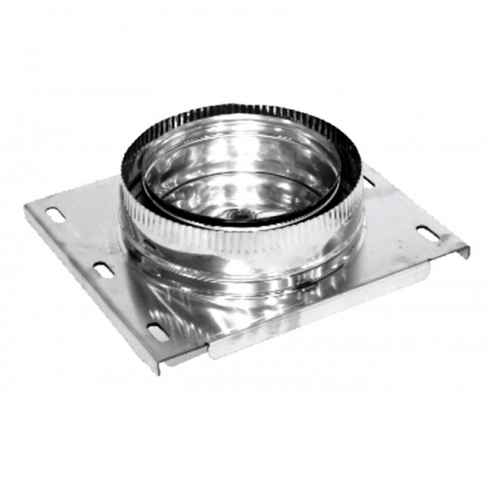 Подставка настенная дымоходная  Версия Люкс D-350/420 мм